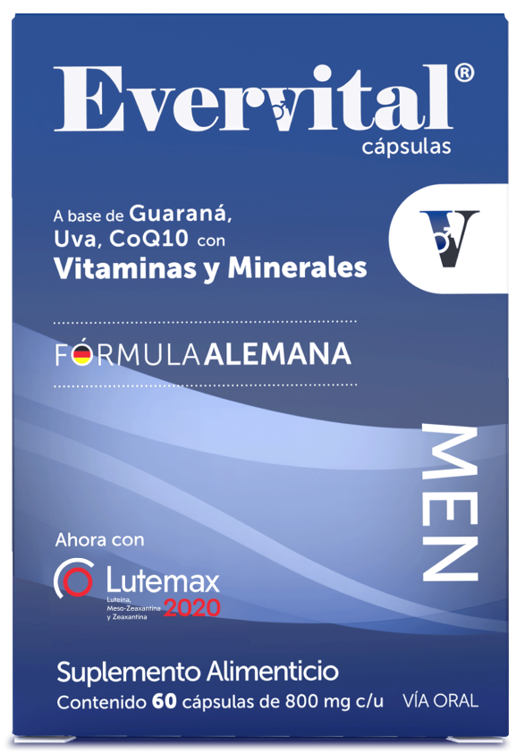 caja de evervital men